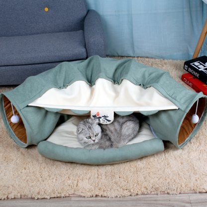 Cat Tunnel Bed